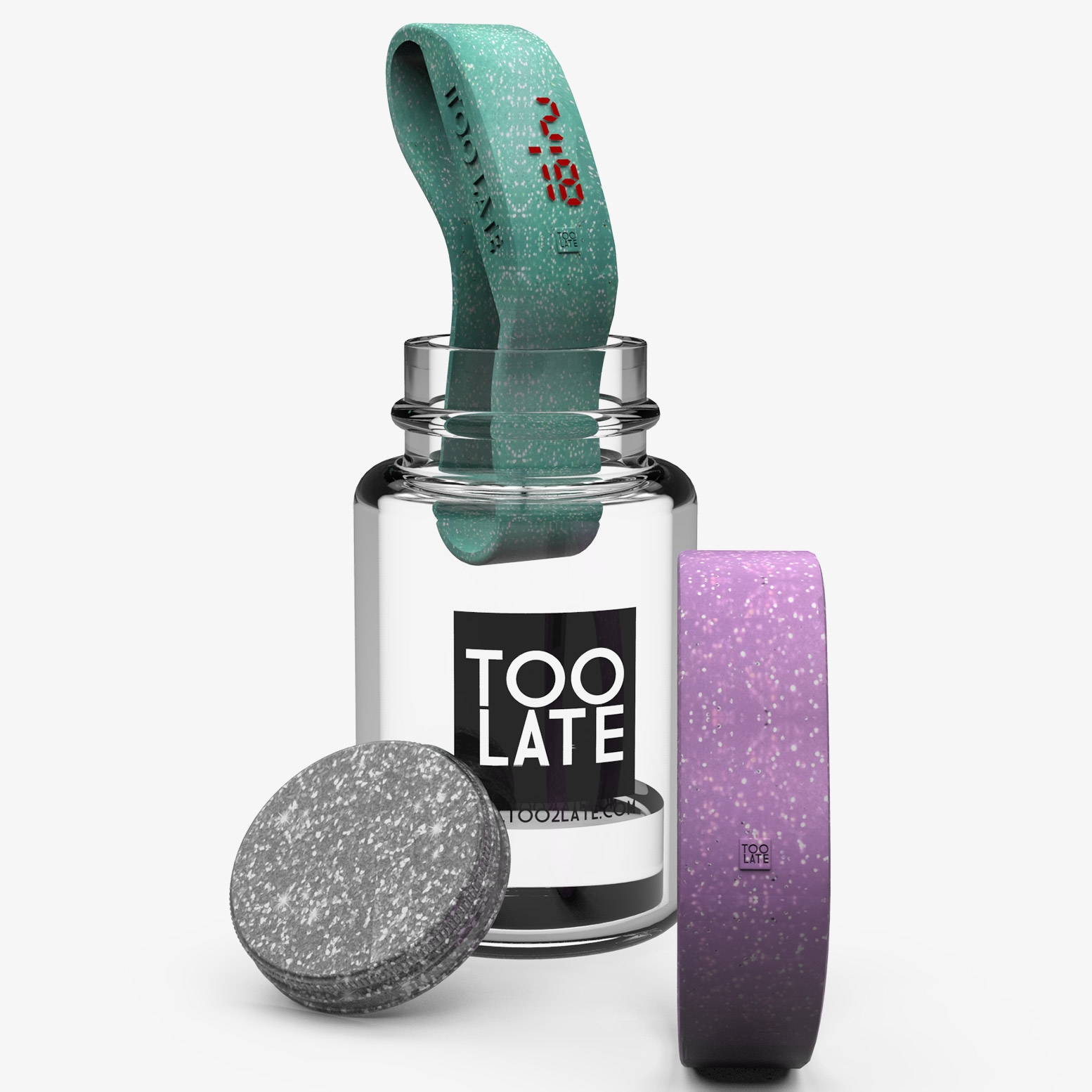 LED WATCH GLITTER LED WATCH GLITTER